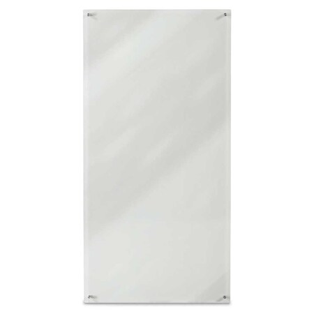 United Visual Products Sliding Door Indoor Enclosed Corkboard, 7 UV9010ACS-WHITE-BLSPRU